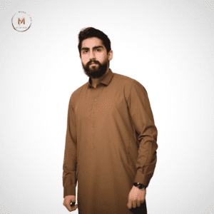 Brown Shalwar Kameez